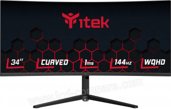 ITEK GGC 34 WQHD VA - 34 pouces - A partir de : 552.00 € chez Daxed chez Pixmania