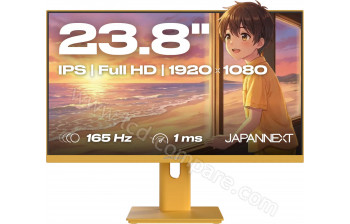 JAPANNEXT JN-I238F165-HSP-YE - 23.8 pouces - A partir de : 149.99 &euro; chez Japannext chez Cdiscount