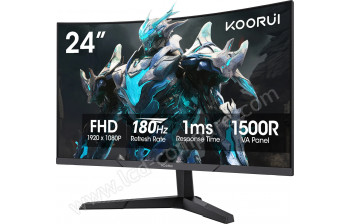 KOORUI 24E6CA - 23.6 pouces - A partir de : 139.99 &euro; chez JoyBuy