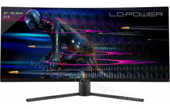 LC-POWER LC-M34-UWQHD-165-C - 34 pouces - A partir de : 381.73 &euro; chez Electropolis chez Rakuten