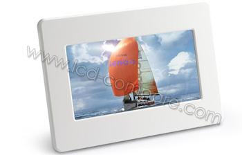 LENCO DF-711 Blanc - 7 pouces