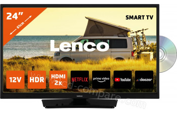LENCO DVL-2483BK - 60 cm - A partir de : 266.07 € chez Alpexe France chez Darty