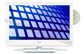 LENCO DVL-2483 Blanc - 61 cm