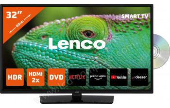 LENCO DVL-3273BK - 80 cm