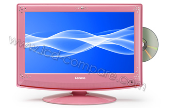 LENCO DVT-1533 Pink - 39 cm