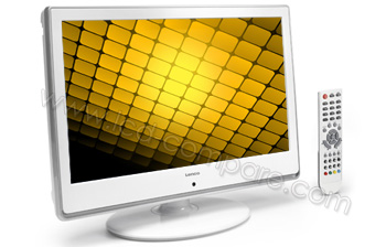 LENCO DVT-2236 Blanc - 55 cm