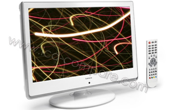 LENCO DVT-2246 Blanc - 55.5 cm