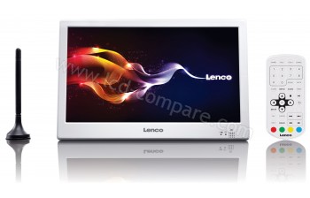LENCO TFT-1028 Blanc - 25.5 cm