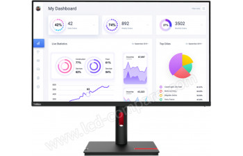 LENOVO ThinkVision T32p-30 - 31.5 pouces - A partir de : 531.45 € chez Icoza chez Cdiscount