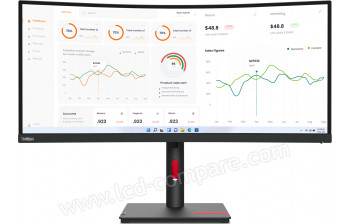 LENOVO ThinkVision T34w-30 - 34 pouces - A partir de : 460.34 € chez Icoza chez Cdiscount
