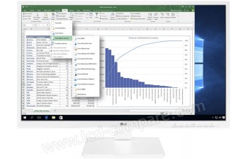 LG 24BK550Y-W - 23.8 pouces