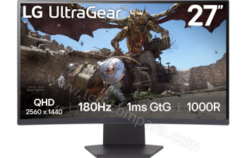 LG 27GS60QC-B - 27 pouces - A partir de : 194.57 € chez Tek4Life chez Cdiscount