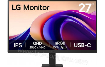 LG 27U631A-B.AEKQ - 27 pouces - A partir de : 203.08 &euro; chez Amazon UK chez Amazon