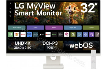 LG 32SR73U-W - 31.5 pouces