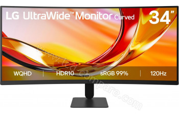 LG 34U601B-B - 34 pouces - A partir de : 229.99 &euro; chez Amazon