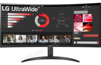 LG 34WR50QC-B - 34 pouces - A partir de : 419.00 € chez Amazon