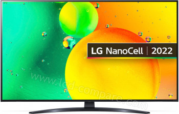 LG 43NANO76 - 108 cm - A partir de : 400.46 € chez Avanturis chez FNAC