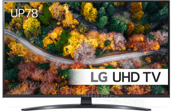 LG 43UP78003LB - 108 cm - A partir de : 496.01 € chez Amazon