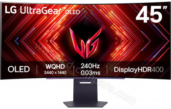 LG 45GS95QX-B - 45.5 pouces - A partir de : 1353.99 &euro; chez Monsieur Plus chez Cdiscount