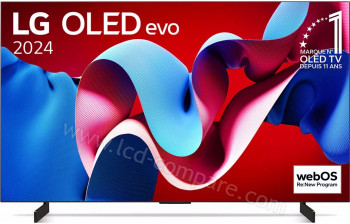 LG OLED42C41LA - 106 cm - A partir de : 1224.00 &euro; chez Doctor Brandt chez Amazon