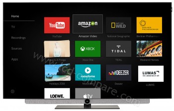 LOEWE bild 3.55 OLED Gris clair v2 - 139 cm