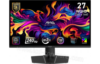 MSI MAG 273QP QD-OLED X24 - 26.5 pouces - A partir de : 429.90 &euro; chez x-kom chez Amazon