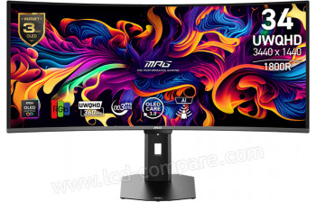 MSI MPG 341CQRDE QD-OLED X36 - 34 pouces - A partir de : 2319.67 &euro; chez Bighub chez PcComponentes