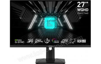 MSI G274QPX - 27 pouces - A partir de : 365.95 € chez PcComponentes