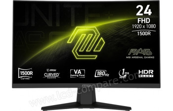 MSI MAG 244C - 23.6 pouces - A partir de : 89.99 &euro; chez Amazon