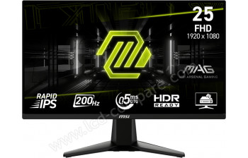 MSI MAG 255F E20 - 24.5 pouces - A partir de : 89.99 &euro; chez Cdiscount