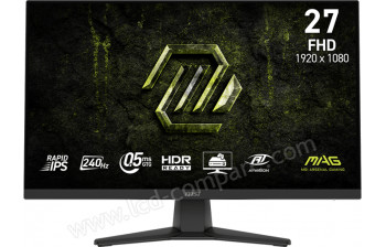 MSI MAG 272F X24 - 27 pouces - A partir de : 139.99 &euro; chez RueDuCommerce