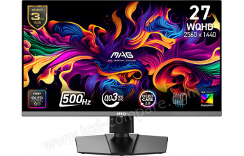MSI MAG 272QP QD-OLED X50 - 26.5 pouces - A partir de : 744.66 &euro; chez Amazon