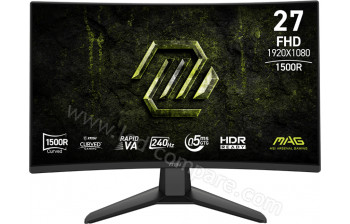 MSI MAG 274CF X24 - 27 pouces - A partir de : 137.85 &euro; chez PcComponentes