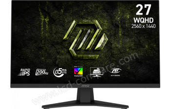 MSI MAG 274QFDE E20 - 27 pouces - A partir de : 270.06 &euro; chez Zoom Ici chez Amazon