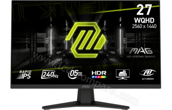 MSI MAG 274QF X24 - 27 pouces - A partir de : 199.99 &euro; chez RueDuCommerce
