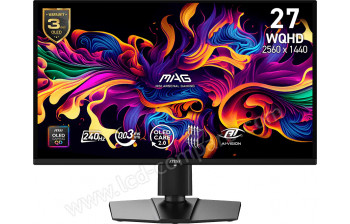 MSI MAG 274QP QD-OLED X24 - 26.5 pouces - A partir de : 445.29 &euro; chez PcComponentes