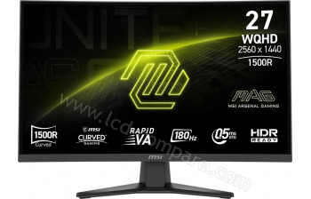 MSI MAG 275CQF E18 - 27 pouces - A partir de : 169.90 &euro; chez GrosBill