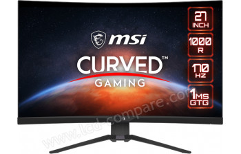 MSI MAG 275CQRF-QD - 27 pouces - A partir de : 288.60 € chez Zoomici chez Cdiscount