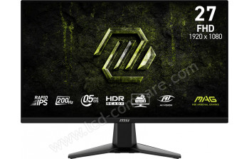 MSI MAG 275F E20 - 27 pouces