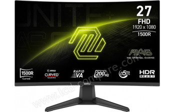 MSI MAG 276CF E20 - 27 pouces - A partir de : 135.00 &euro; chez Wimotic chez Amazon