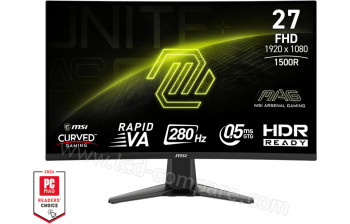 MSI MAG 276CXF - 27 pouces - A partir de : 137.85 &euro; chez PcComponentes