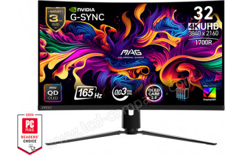 MSI MAG 321CUP QD-OLED - 31.5 pouces - A partir de : 699.99 &euro; chez Boulanger chez Rakuten