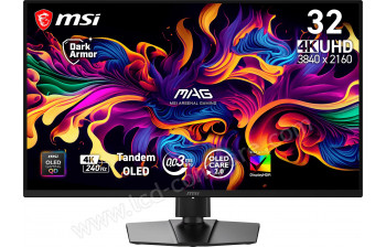 MSI MAG 321UP QD-OLED X24 - 31.5 pouces - A partir de : 967.93 &euro; chez TEKRA chez Amazon