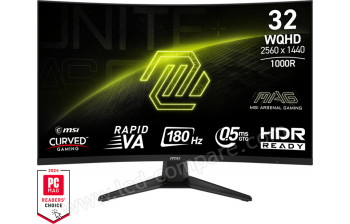 MSI MAG 325CQF - 31.5 pouces - A partir de : 251.73 &euro; chez Morelenet chez Amazon