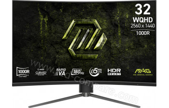 MSI MAG 325CQPF E18 - 31.5 pouces - A partir de : 309.62 &euro; chez Amazon UK chez Amazon