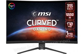 MSI MAG 325CQRF-QD - 31.5 pouces - A partir de : 399.90 € chez Cybertek