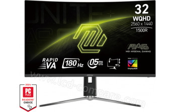 MSI MAG 32CQ6PF - 31.5 pouces - A partir de : 269.00 &euro; chez Wimotic chez Amazon