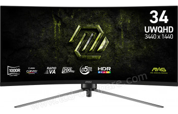 MSI MAG 345CQRF E20 - 34 pouces - A partir de : 260.39 &euro; chez Topbiz