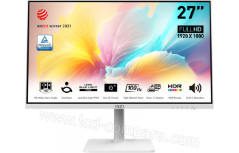 MSI Modern MD2712PW - 27 pouces - A partir de : 201.64 &euro; chez YOURGAMES chez Cdiscount