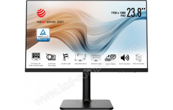 MSI Modern MD241P - 23.8 pouces - A partir de : 186.61 &euro; chez Avanturis chez RueDuCommerce